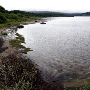 Jezero proti Frymburku