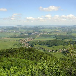 Luž, pohled z vrcholu