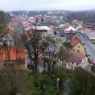 Mimoň - z věže kostela