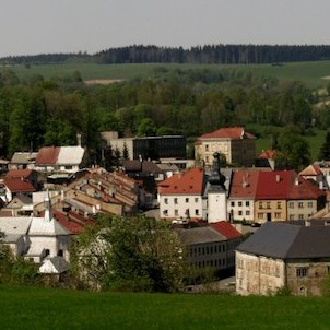 Panoráma Potštátu z jižní strany