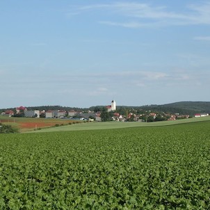 Pohled z dálky od severu