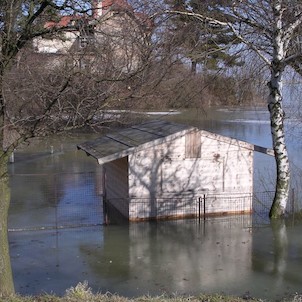 Záplavy - březen 2005