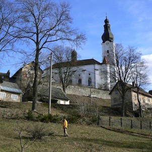 Branná - únor 2008 - kostel