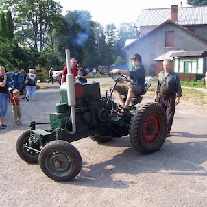 Ukázka techniky zemědělské expozice